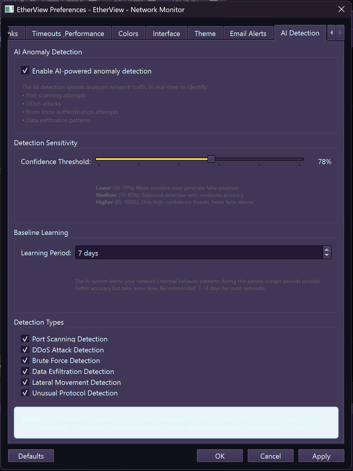 AI Detection Preferences